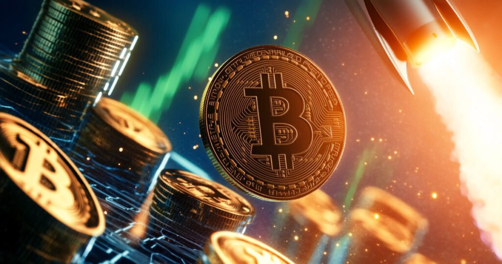 bitcoin up 1