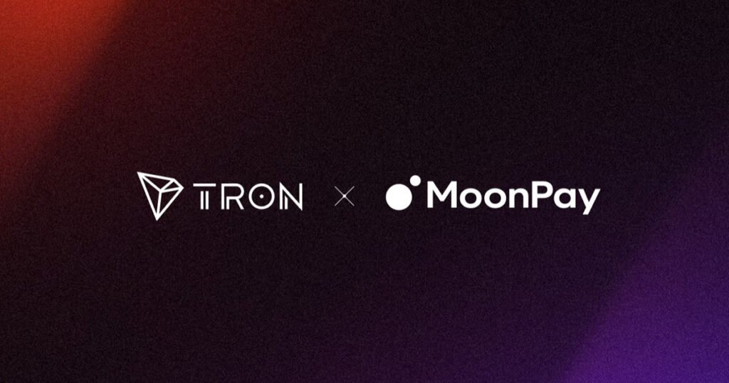 tron moonpay pr